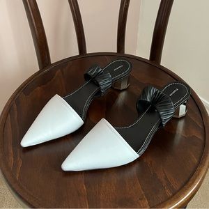 New Proenza Schouler White Mule with Mirror Heel | US 8 | NWOT